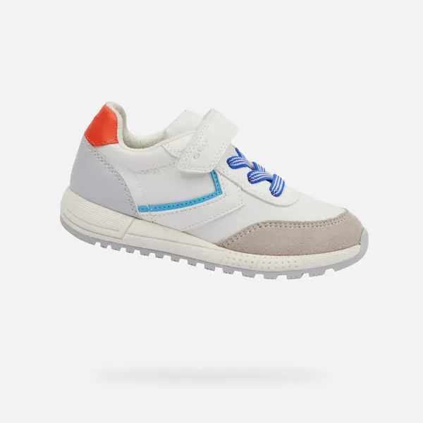 GEOX White boys' sneakers Geox Alben - Boys