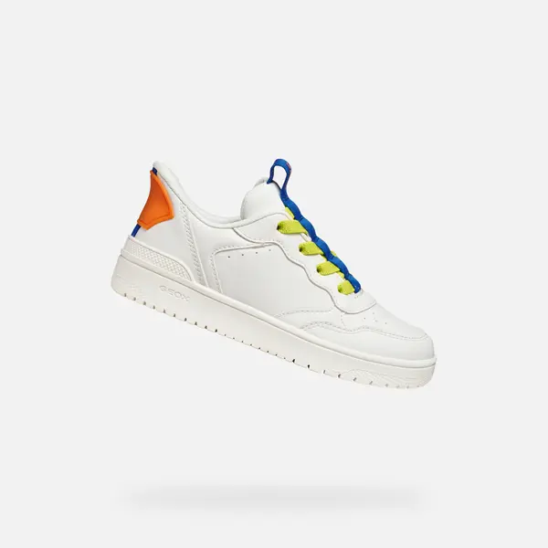 GEOX White boys' sneakers Geox Washiba Fast In - Boys
