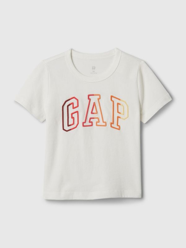 GAP White boys' T-shirt GAP