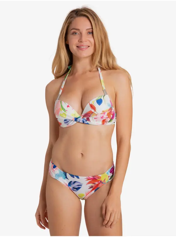 Dorina White floral bikini top DORINA Palma - Women's
