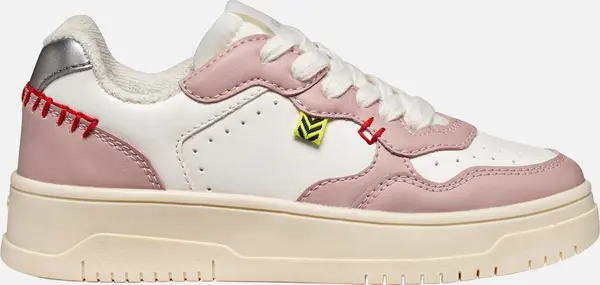 GEOX White Girls Geox Lestrella Sneakers - Girls