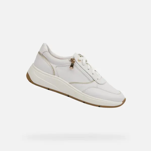 GEOX White women's sneakers Geox Cristael - Women's