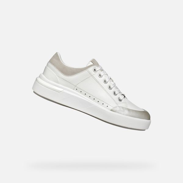 GEOX White women's sneakers Geox Dalyla - Women's