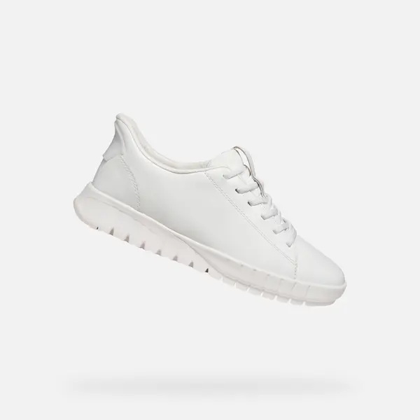 GEOX White women's sneakers Geox Flextride Plus - Women's