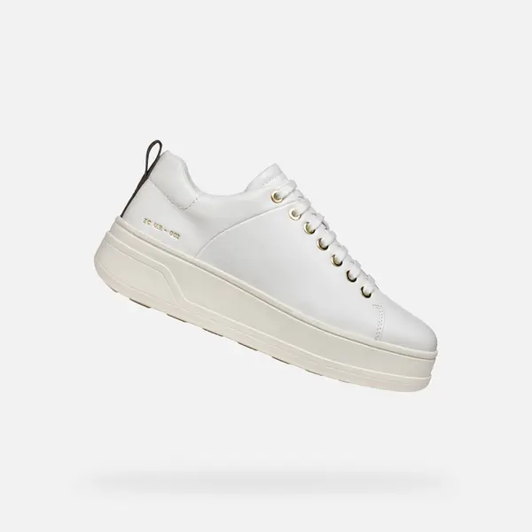 GEOX White women's sneakers Geox Spherica ECUB-2 - Women's