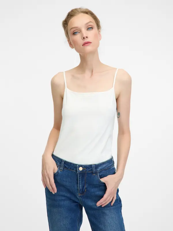 Orsay White Women's Top ORSAY - Women's