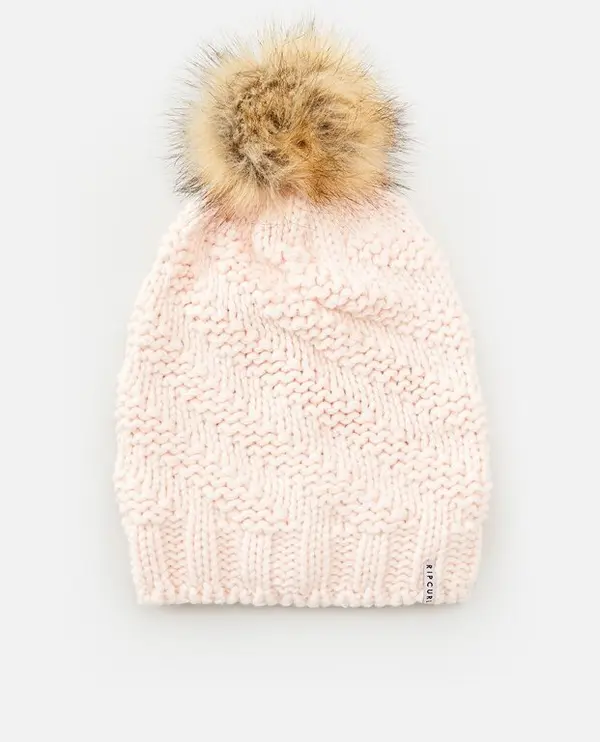 Rip Curl Winter hat Rip Curl PARADISE POM POM BEANIE Light Pink