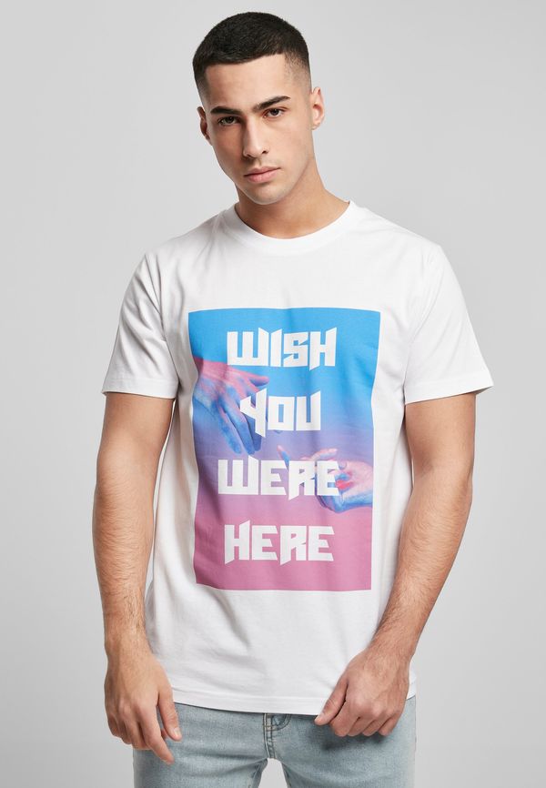 MT Men Wish You Were Here Tee White