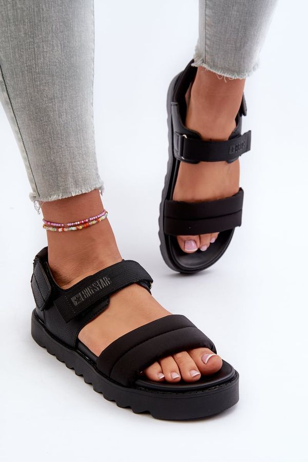 Big Star Women's Big Star Platform Sandals Black