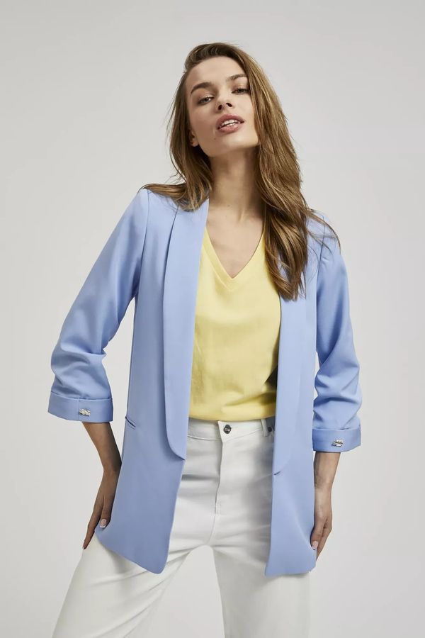 Moodo Women's blazer MOODO - light blue