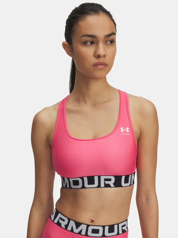 Under Armour Women's bra Under Armour UA HG Mid Branded-PNK - Women's