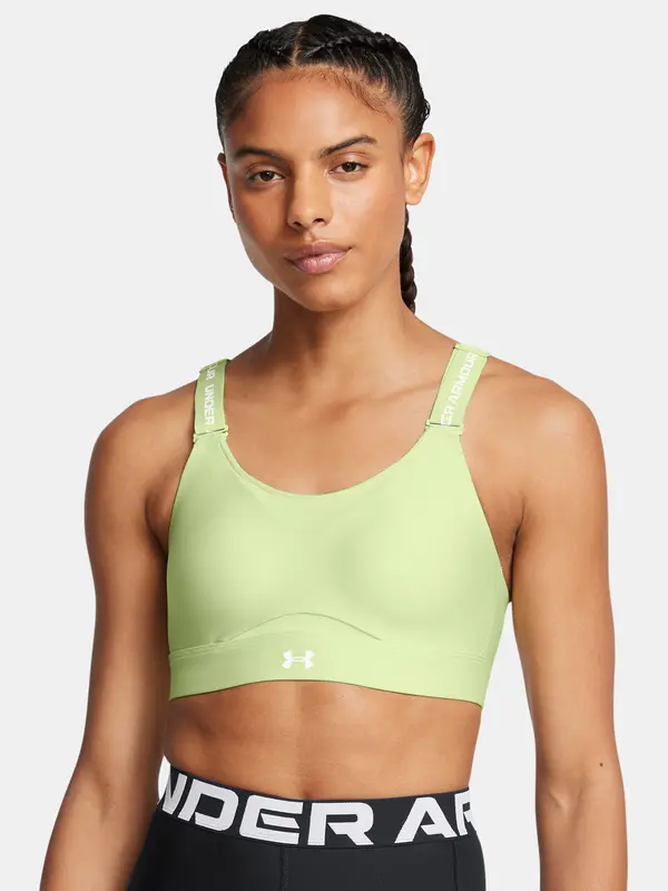 Under Armour Women's bra Under Armour UA Infinity High 2.0 Bra-GRN - Women's