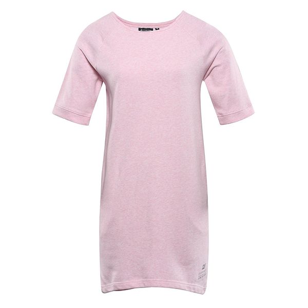 ALPINE PRO Women's cotton dress ALPINE PRO MOLEDA roseate spoonbill