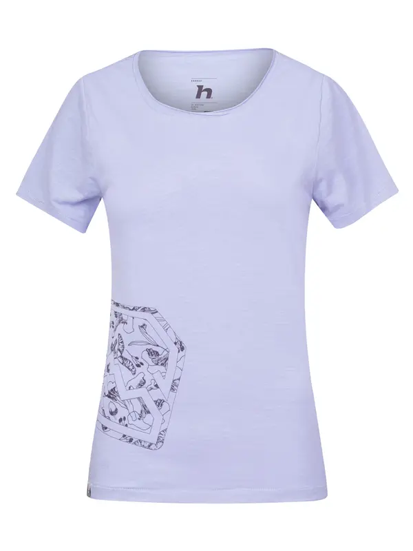 HANNAH Women's cotton T-shirt Hannah ZOEY II purple heather