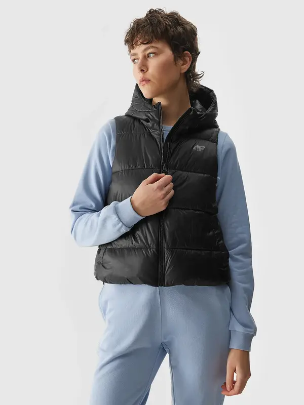 4F Women's down vest with synthetic down filling 4F