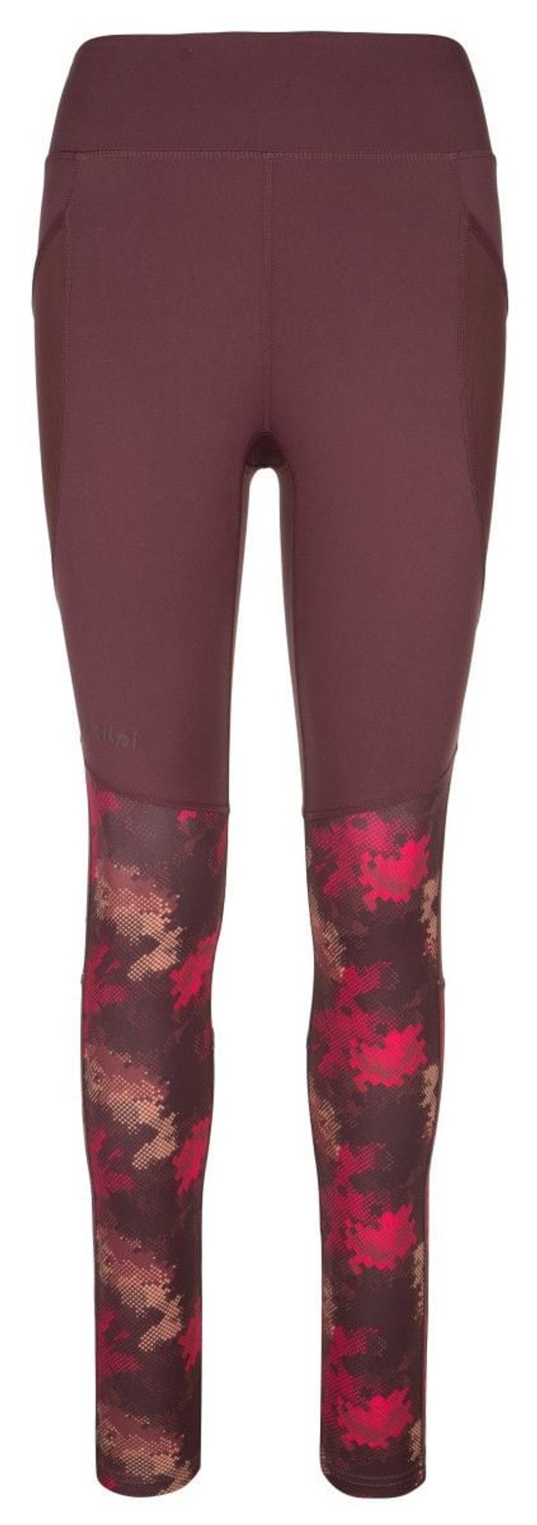 Kilpi Women's fitness leggings KILPI LIGANO-W dark red