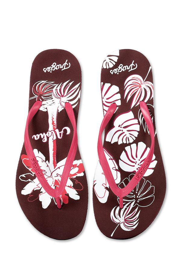 Frogies Women's flip-flops Frogies Tropic Leaves