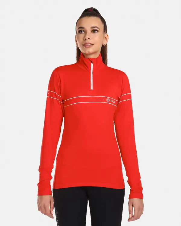 Kilpi Women's functional long-sleeved T-shirt Kilpi LEEMA-W Red