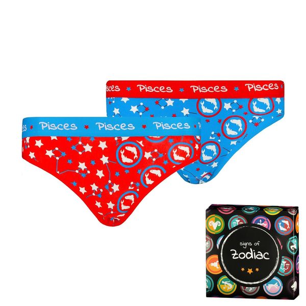 Frogies Women's gaćice Frogies Zodiac Ribe 2P Gift box
