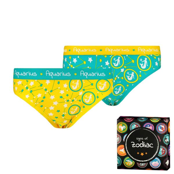 Frogies Women's gaćice Frogies Zodiac Vodenjak 2P Gift box