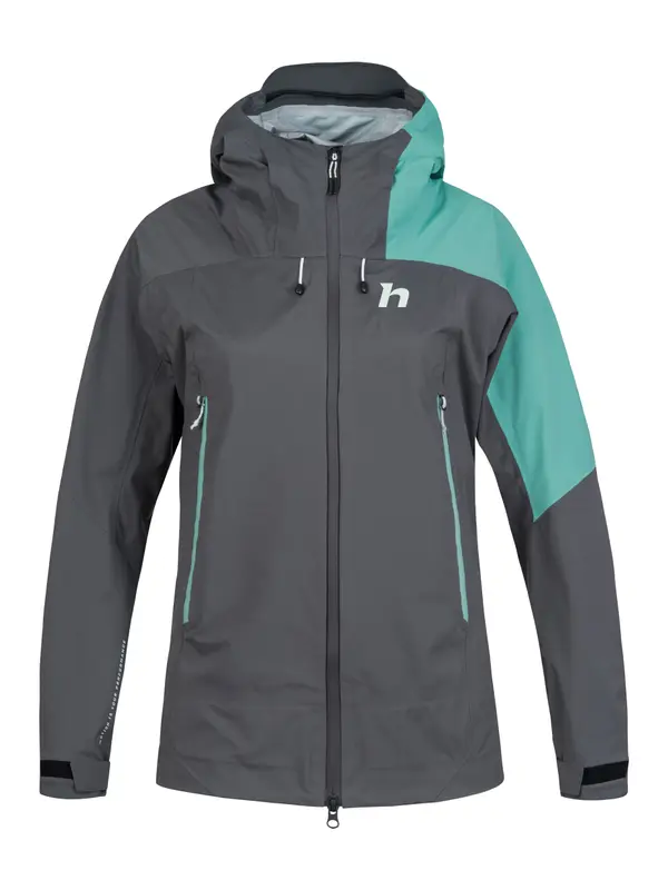 HANNAH Women's Hardshell Jacket Hannah ADELAIDE asphalt/wasabi