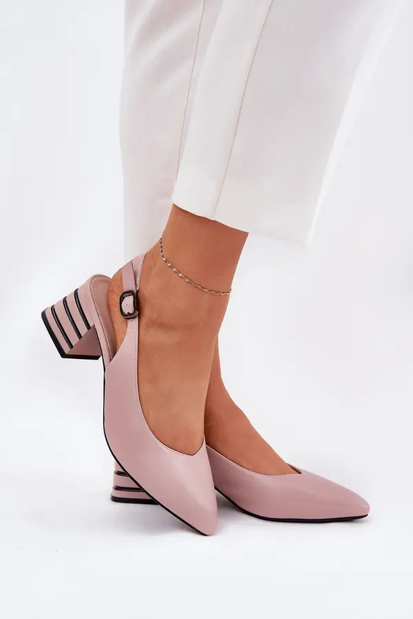 VINCEZA Womens Heeled Sandals With Pointed Toes Vinceza