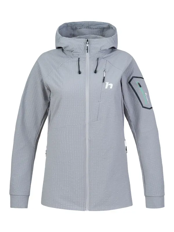 HANNAH Women's lightweight jacket Hannah ARINA HOODY sharkskin