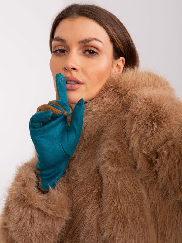 Fashionhunters Women's nautical gloves with decorative belt