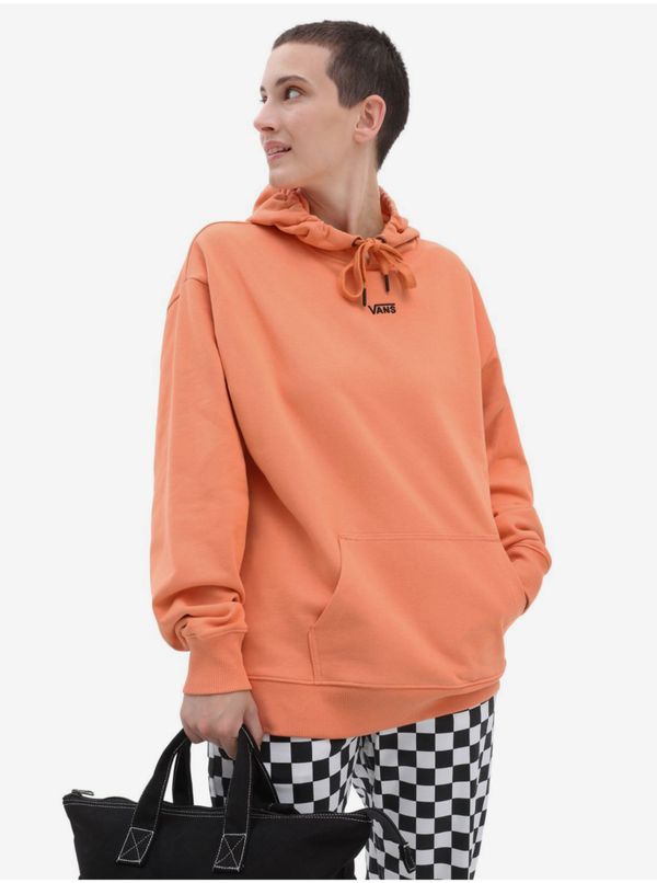 Vans Women's Orange Hoodie VANS Flying V - Women