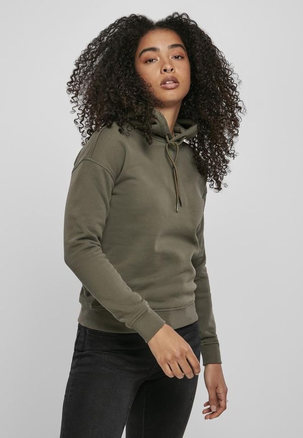 UC Ladies Women's Organic Olive Hooded Jacket