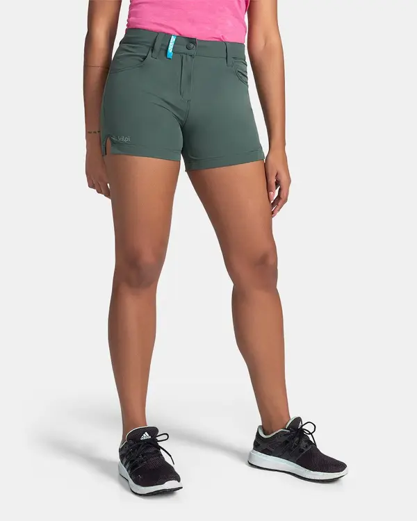 Kilpi Women's outdoor shorts Kilpi BREE-W Dark green