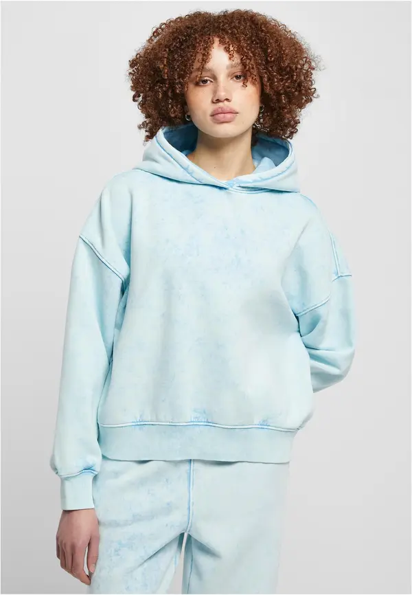 Urban Classics Women's oversized hooded towel balticblue