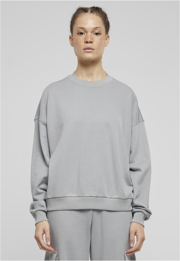 Urban Classics Women's Oversized Terry Light Asphalt Sweatshirt