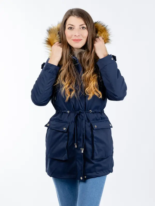 Glano Women's parka GLANO - dark blue