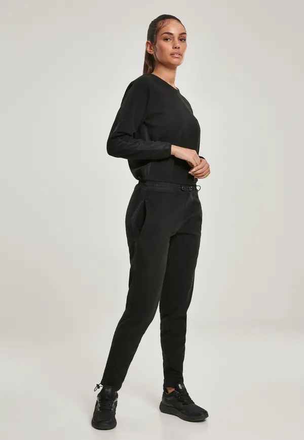 Urban Classics Women's Polar Fleece Jumpsuit - Black