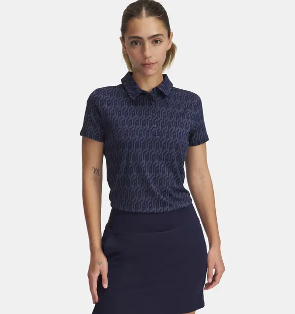 Under Armour Women's polo shirt Under Armour Playoff 3.0 Printed Polo