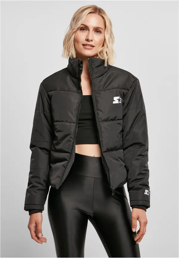 Starter Black Label Women's quilted jacket Starter Logo black