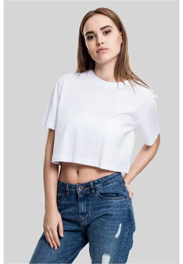 Urban Classics Women's short oversized t-shirt white