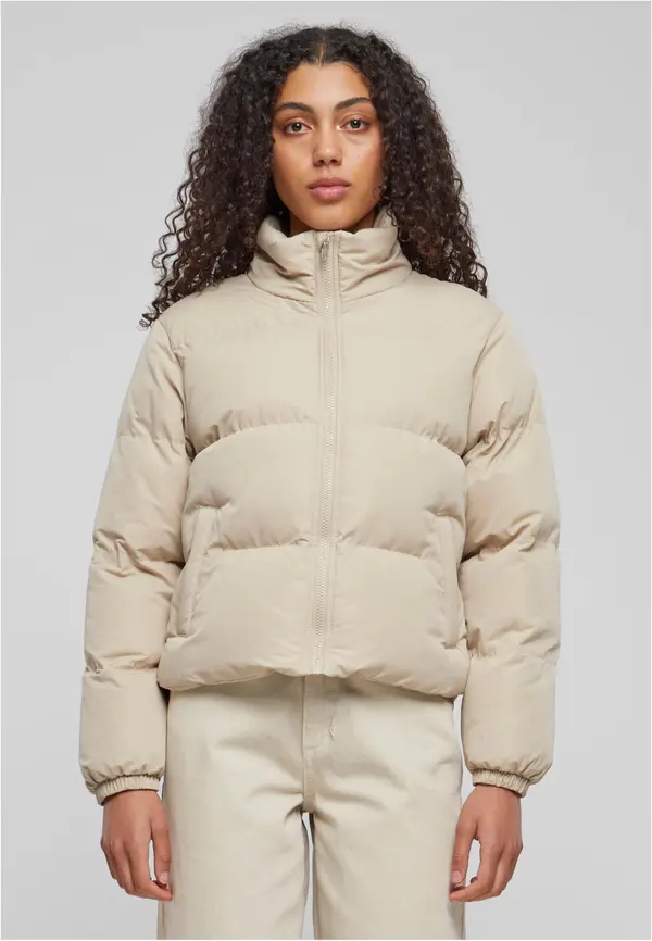Urban Classics Women's Short Peach Jacket with Wet Sand