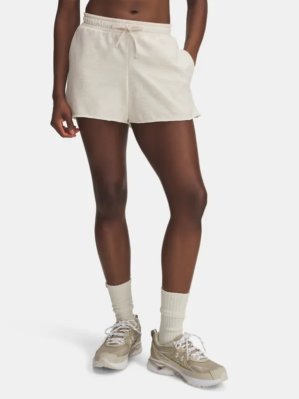 Under Armour Women's shorts Under Armour UA Rival Terry Short-BRN - Women's