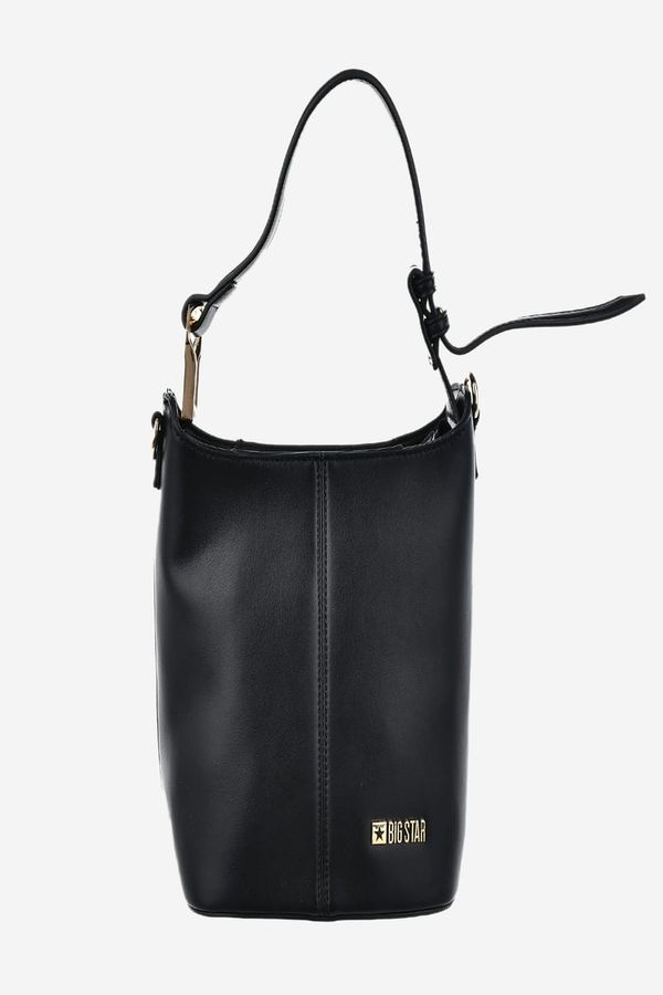 Big Star Women's small handbag made of eco leather Big Star black