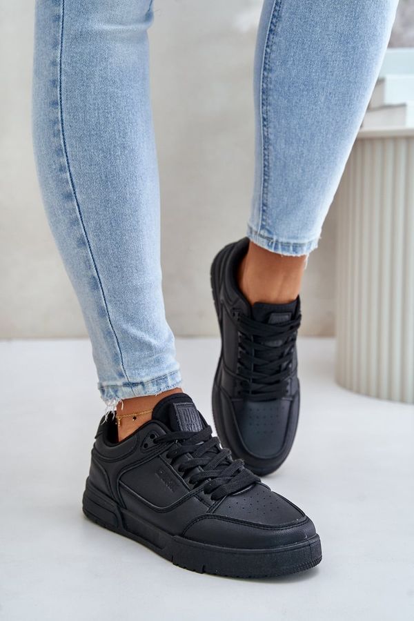 Big Star Women's sneakers Big Star Hi-Poly System Black