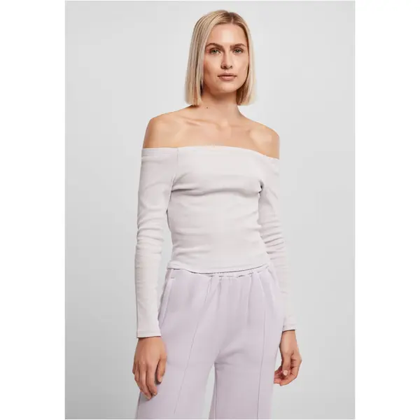 Urban Classics Women's soft lilac color with long sleeves