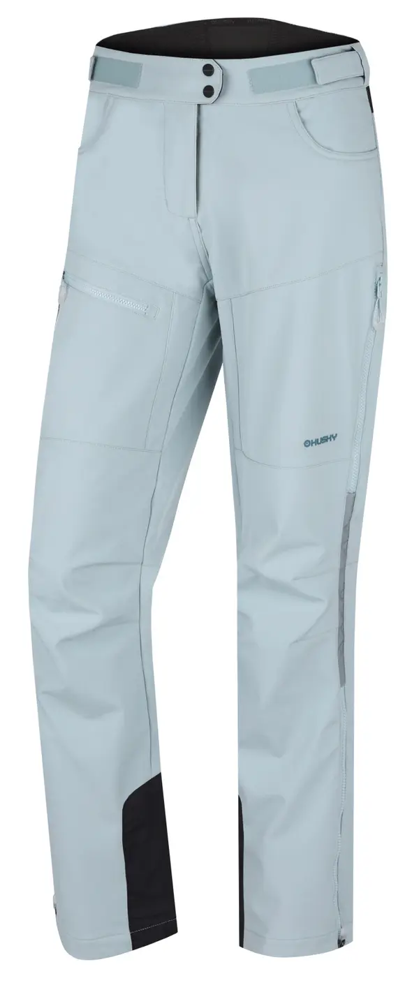 HUSKY Women's softshell pants HUSKY Keson L faded mint
