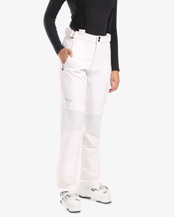 Kilpi Women's softshell ski pants Kilpi DIONE-W White
