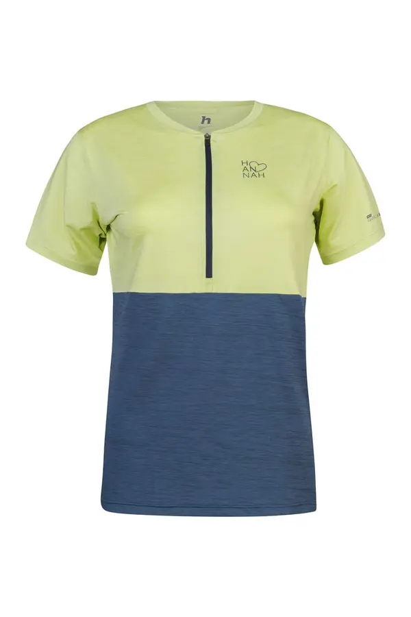 HANNAH Women's Sports T-Shirt Hannah BERRY sunny lime mel/india ink mel