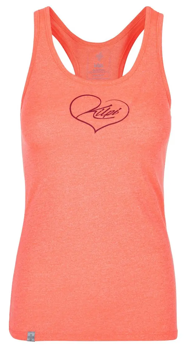 Kilpi Women's sports tank top Kilpi ARIANA-W coral