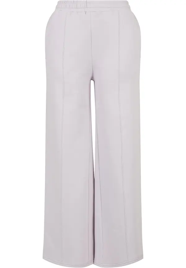 Urban Classics Women's Straight Pin Tuck Sweat Pants softlilac