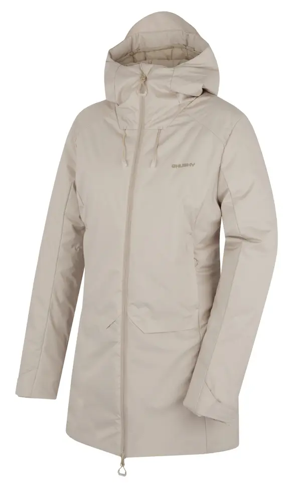 HUSKY Women's stuffed hardshell jacket HUSKY Naveli L beige