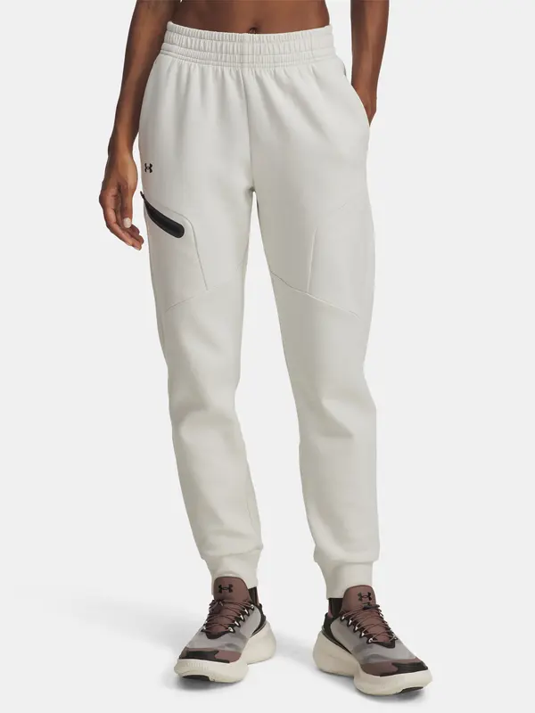Under Armour Women's sweatpants Under Armour Unstoppable Flc Jogger-WHT - Women's
